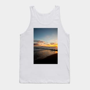 December sunrise in Northumberland Tank Top